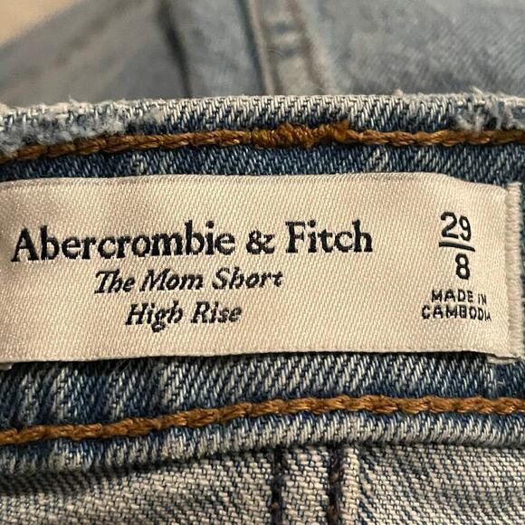 Abercrombie & Fitch The Mom Short High Rise size 29/8 - Picture 6 of 7